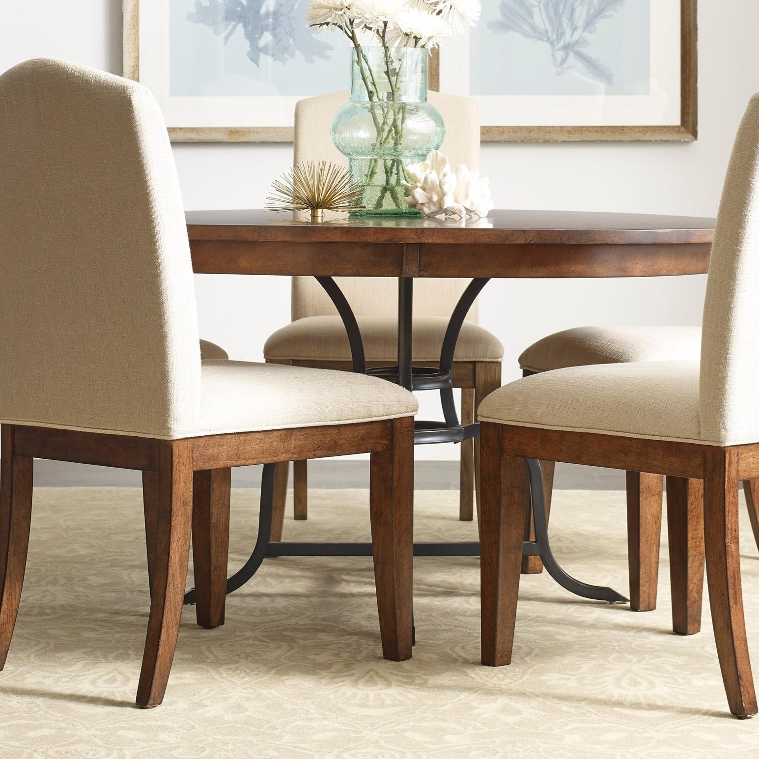 Kincaid Furniture The Nook 664706P 54" Round Solid Wood Dining Table